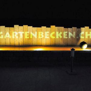 Gartenbecken Bei Nacht 013